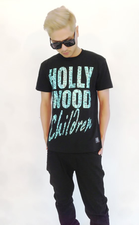 Eddie.k着用REOPARDTｼｬﾂ ﾌﾞﾗｯｸ ｴﾒﾗﾙﾄﾞﾗﾒ