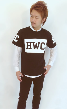 DJ PSYCHO着用 HWC ﾌﾞﾗｯｸ
